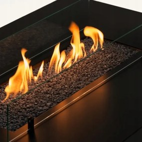 Planika Rio Table GAS - kültéri gáz kandalló 46x106 cm 10kW