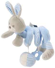 Spirálos játék kiságyra Baby Mix nyúl kék