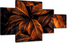 Vászonkép 130x80 Narancssárga levelek