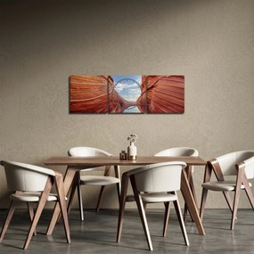 Kép - Vermilion Cliffs Arizona (órával) (90x30 cm)