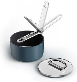 Indukciós tűzhelyhez alkalmas edény fedővel, kerámia felülettel Space – Joseph Joseph
