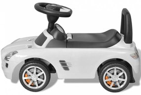 Mercedes benz toló gyerekek autó fehér