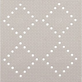 Spirella ALASKA csúszásgátló fürdőkád alátét,világosbarna, 71 x 36 cm