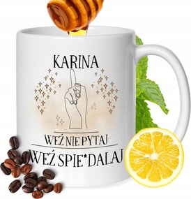 Bögre Karina Barátnőknek Ajándék Nyomtatott Fehér 330ml