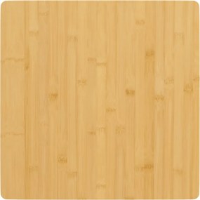 vidaXL bambusz asztallap 60 x 60 x 1,5 cm