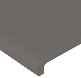 4 db szürke műbőr fejtámla 80 x 5 x 78/88 cm