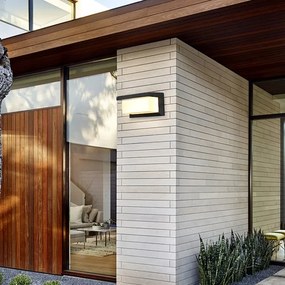 Brilagi - LED Napelemes érzékelős fali lámpa BRICKY LED/5W/6V IP65