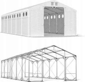 Kiállítási sátor 6x12m [3m] Pavilon Das 620 Pp