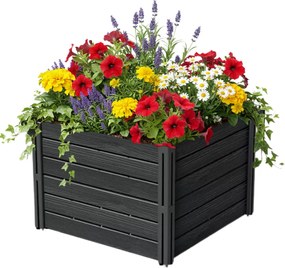 BASE PLANT magaságyás, 61x61x46cm, antracit Prosperplast