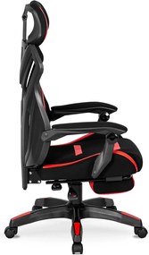 Gaming forgószék fekete/piros színben. MAXIMO