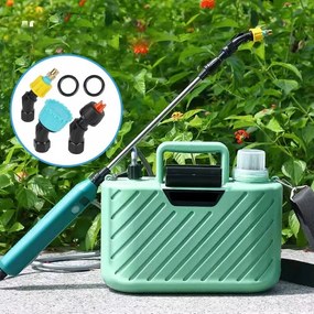 5L-es Háti permetező állítható fúvókával és teleszkópos 2400mAh lándzsával