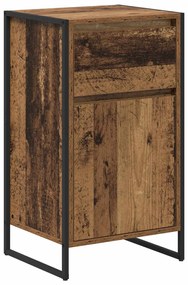 Széf fiókkal Öreg fa 81 x 36 x 150.5 cm Faanyag