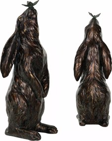 Karácsonyi Figura Nyuszi Loft barna dísz ajándék húsvét ünnep