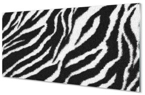 Üvegképek zebra szőrme 100x50 cm 2 fogas