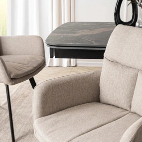 CORTADO forgószék, bézs