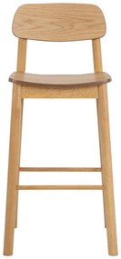 Natúr színű bárszék (ülésmagasság 74 cm) Barlow – Actona