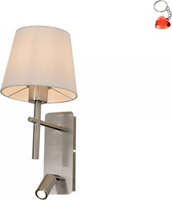 Fali lámpa Led reflektorral 2,5W Luna W4106-2SN+WH Zuma Line