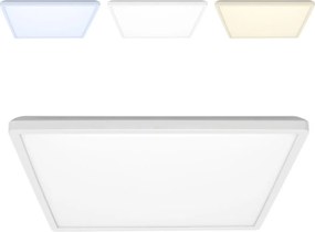 LED-es fürdőszobai lámpa négyzet fehér változtatható fényszín 24W Nivera IP65