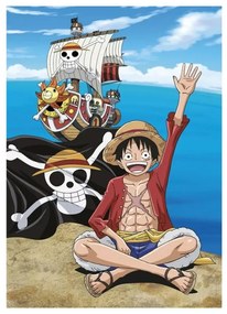 One Piece Hello polár takaró 100x140cm