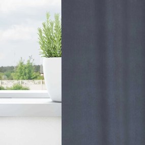 Függönyök függönyökkel 2 pcs Antracit 245x140cm Poliészter