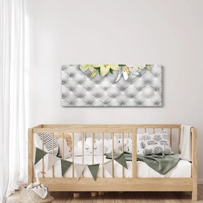 Liliom virágok képe (120x50 cm)