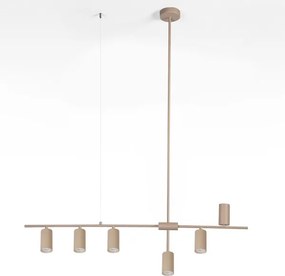 Brilagi - CRANE kábeles csillár 6xGU10/30W/230V bézs