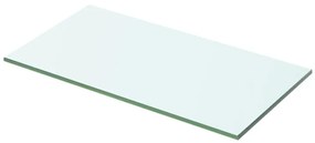 Átlátszó üvegpolc 50x20 cm