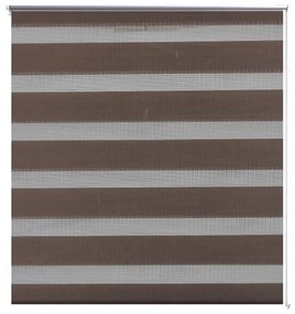 Zebra roló 137 x 175 cm Kávészínű