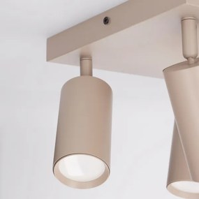 Brilagi - SELE SQUARE spotlámpa 4xGU10/30W/230V bézs