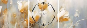 Kép - Tulipánok festése (órával) (90x30 cm)
