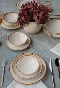 24 részes porcelán étkészlet