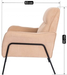 Pihenőfotel ALBERTO Bézs