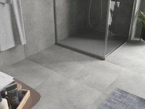 Mexen Hugo, SMC négyzet alakú zuhanytálca 80 x 80 cm, szürke, 42618080