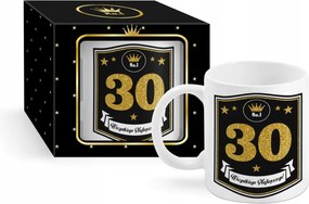 Boss szülinapi bögre dobozban 30év