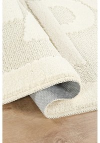 Krémszínű fürdőszobai kilépő 60x100 cm Happy – Foutastic