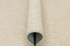 Hurkapálca Szőnyeg New Topáz Melange Bézs Krémszínű Vastag Szövésű 100x200 cm