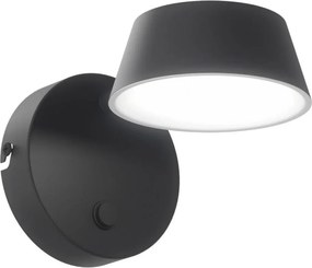 Open Design OR86522 - LED fali lámpa TIMO LED/6W/230V 3000/4500/6500K fekete