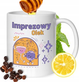 Bögre Olek Férj Barátjának Ajándék Nyomtatott Fehér 330ml