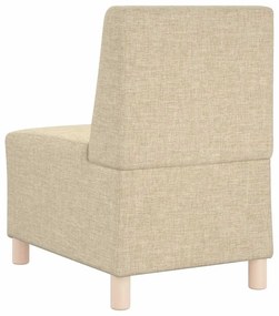 krémszínű szövet kanapéfotel 55 cm