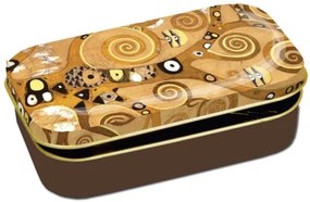 Fémdoboz 10x2x6,2cm, Klimt: Életfa