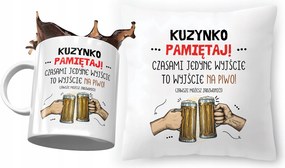 Unokatestvér Szett Párna Bögre Ajándék Nyomtatott Fotóval