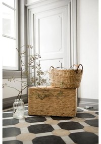 Natúr színű tengerifű szennyeskosár 100 l Belize – Compactor