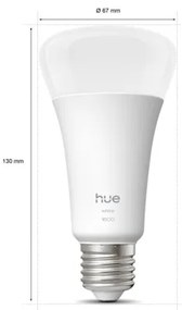 LED dimmelhető izzó Philips Hue WHITE E27/13,5W/230V 2700K