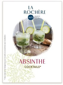 Pohár és rozsdamentes kanál készlet 300 ml Absinthe – La Rochére