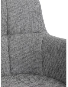 Étkezőszék szett visszatoló mechanizmussalDCH-T1122 GREY2, 2 db