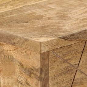 tömör mangófa fiókos íróasztal 110 x 50 x 76 cm