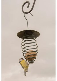 Sötétzöld fém etető tetővel, ⌀ 10,8 cm - Esschert Design