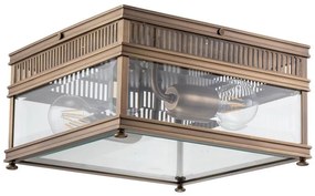 Elstead HOLBORN-F-DB - Kültéri mennyezeti lámpa HOLBORN 2xE27/60W/230V IP44