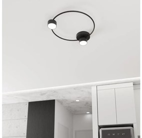 Mennyezeti lámpa LUCIO 2xGX53/12W/230V fekete