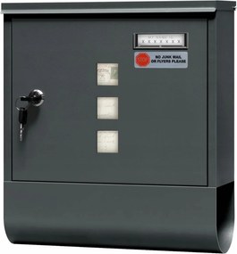 Woltu Postaláda újságtartóval